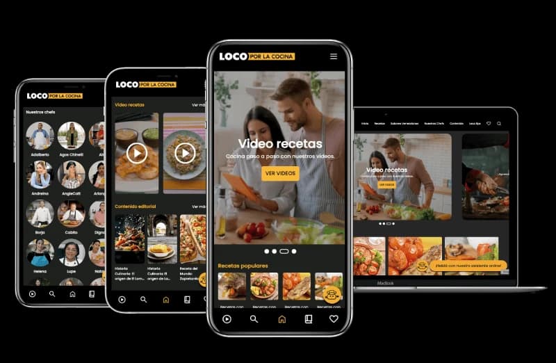 Mockup Loco por la Cocina